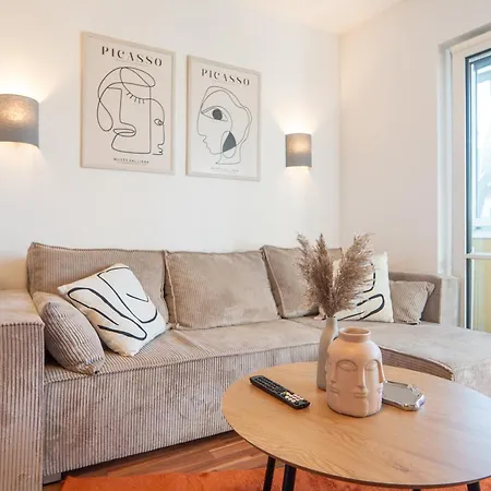 B - Parken, Stilvoll, Modern & Cozy Im Zentrum Von Daire *