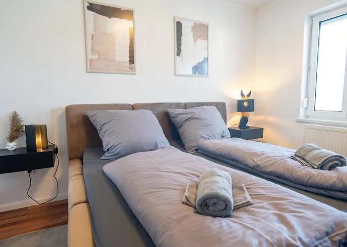 B - Parken, Stilvoll, Modern & Cozy Im Zentrum Von Daire *